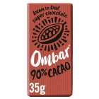 Ombar 90% Cacao Organic Vegan Fair Trade Dark Chocolate 35g