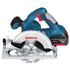 Bosch GKS 18 V-LI Professional 18V Circular Saw in L-BOXX with 2 x 5Ah Batteries & Charger