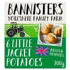 Bannisters Farm 6 Little Jacket Potatoes 700g