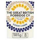 The Great British Porridge Co Blueberry & Banana Instant Porridge 385g
