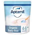 Aptamil Organic Baby Rice Cereal, 4 mths+ 100g