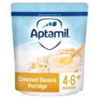 Aptamil Creamed Banana Porridge, 4 mths+ 125g
