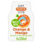 Get More Multivitamins Orange & Mango 4 x 330ml