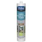 Wickes Brown Interior Window & Door Acrylic Sealant - 300ml