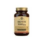 Solgar Biotin Vegetable Capsules 5000ug 50 per pack