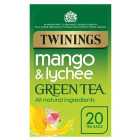 Twinings Mango & Lychee Green Tea 20 per pack