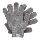 Hydrea London Bamboo Carbonised Exfoliating Shower Gloves