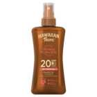 Hawaiian Tropic Protective SPF 20 Dry Oil Sunscreen Spray 200ml