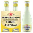 San Pellegrino Citrus Tonic Water Glass 4 x 200ml