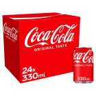 Coca-Cola Original Taste Can, 24x330ml