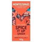 Montezuma's Spice It Up Ginger Dark Chocolate Bar 90g