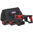 Sealey CP20VRSKIT 20V Cordless Reciprocating Saw Kit in Bag with 2 x 2Ah Batteries & Charger 
