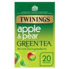 Twinings Apple & Pear Green Tea 20 per pack