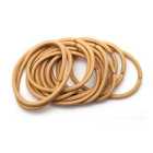 Thick Snag Free Hair Bands, Blonde 12 per pack
