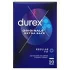 Durex Originals Extra Safe Condoms Regular Fit 20 per pack