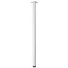 Rothley Painted White Furniture leg (H)700mm (Dia)32mm