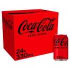 Coca-Cola Zero Sugar Can, 24x330ml