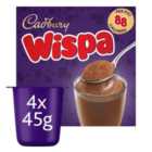 Cadbury Wispa Milk Chocolate Mousse Dessert 4 x 45g