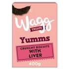 Wagg'mmms Dog Treat Biscuits with Liver 400g