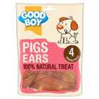 Good Boy Pigs Ears Dog Treats 4 per pack