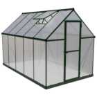 Palram Mythos Green Aluminium 6 x 10ft Greenhouse 