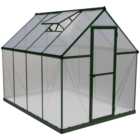 Palram Mythos Green Aluminium 6 x 8ft Greenhouse