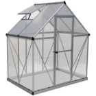 Palram Hybrid Silver 6 x 4ft Greenhouse