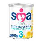 SMA Pro 3 Growing up Milk Powder, 1-3 Yrs 800g