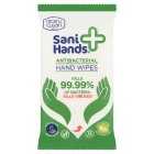 Sani Hands Anti-Bacterial Hand Wipes, 12 sheets