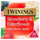 Twinings Strawberry and Elderflower Fruit Tea Bags 20, 40g