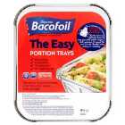 Bacofoil Small Portion Trays & Lids 13x4.1cm 6 per pack