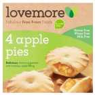 Lovemore Gluten & Wheat Free Apple Pies 260g