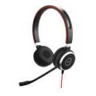 Jabra Evolve 40 MS Stereo 3.5mm Headset with Noise Cancelling Microphone - Microsoft Certified