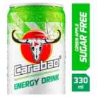 Carabao Energy Drink Sugar Free Green Apple 330ml