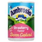 Ambrosia Strawberry Flavour Devon Custard Can 400g