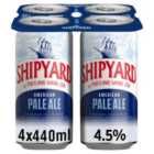 Shipyard American Pale Ale Beer 4 x 440ml