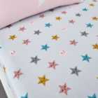 Cosatto Happy Stars 100% Cotton Fitted Sheet Twin Pack