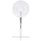 Status 16" Remote Controlled Stand Fan - White