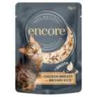 Encore Cat Pouch, Chicken with Brown Rice in Broth 70g