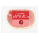 Morrisons Smoked Horseshoe Gammon Steak 2 x 200g