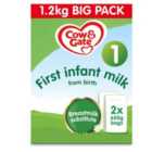 Cow & Gate First Infant Milk 2 x 600g