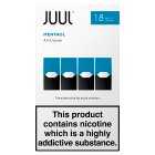 JUULpods Menthol 18mg, 4s