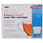 Wilko Aqua Advance Filter 6 Pack
