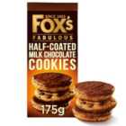 Fox's Biscuits Half Coated Milk Chocolate Cookie 175g