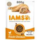 IAMS for Vitality Kitten Food Fresh Chicken 800g