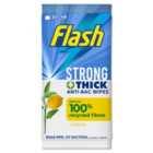 Flash Strong & Thick Cleaning Wipes Lemon 24 per pack