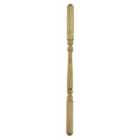 Richard Burbidge Colonial Softwood Deck spindle (W)41mm (T)41mm, Pack of 10