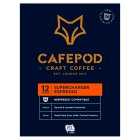CafePod Supercharger Espresso Pods 36s, 198g