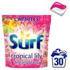 Surf Tropical Lily 3 In 1 Washing Capsules 32W, 678g