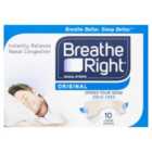 Breathe Right Natural Tan Nasal Strips 10 per pack